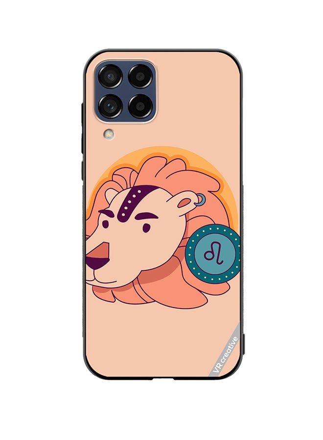 VR CREATIVE Protective Case Cover For Samsung Galaxy M53 Lion Zodiac Signs Design Multicolour - Image 1