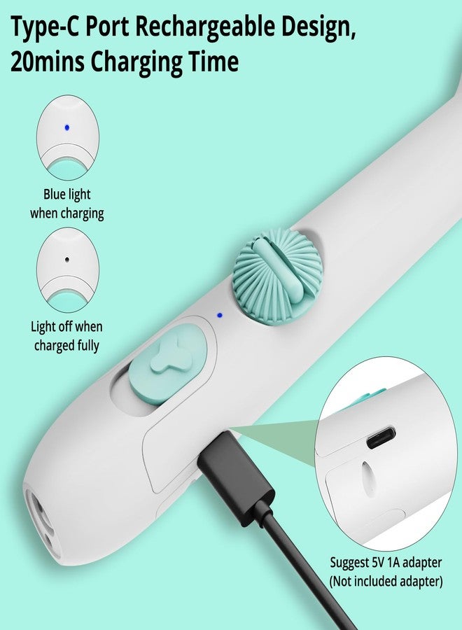 TBTeek Cat Toy, 2in1 Light and Retractable Pole with Feather, Rechargeable, Long Range 5 Modes, Interactive Toy for Indoor Cat Kitten Dog - Image 5