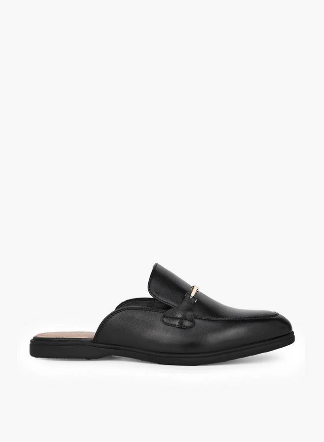 DUCHINI Celeste Women Metallic Accent Mules