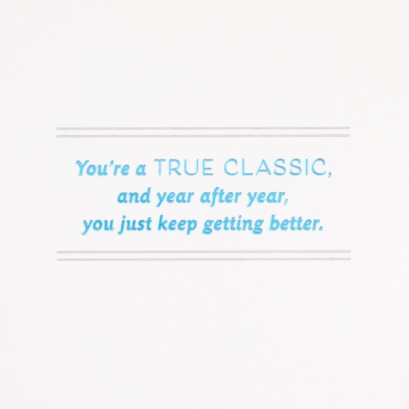 Hallmark Birthday Card for Men (Classic Car) - Image 3