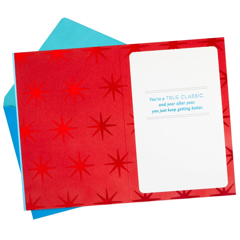 Hallmark Birthday Card for Men (Classic Car) - Image 2