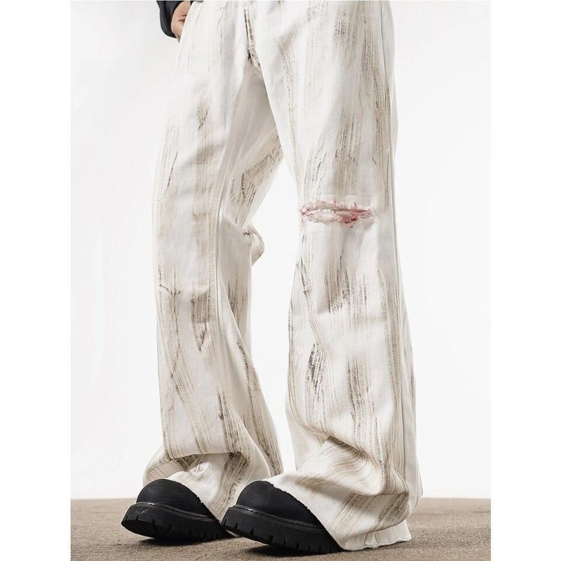 Unisex Classic Denim Jeans Loose Fit Daily Outdoor Wear - Image 5