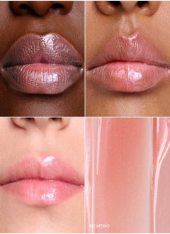 SEPHORA SEPHORA COLLECTION Outrageous Plump Intense Hydrating Lip Gloss – 02 Inferno ( Nude Champagne With Pearly Shimmer) – High-Shine, Plumping Effect – 6mL  - Image 2