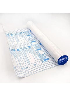Maxi Clear Self Adhesive Ticky Book Cover Plastic Film Roll 3Mx45Cm Clear Ideal For Books School And Text Books Documents Exercise Books  - Image 3