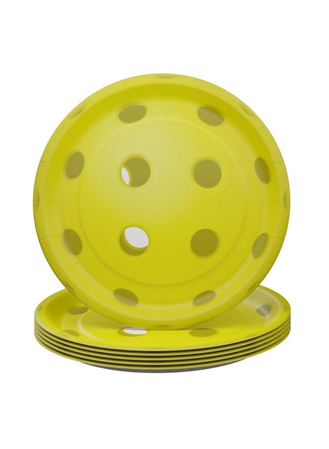 بلو أورتشدس لوازم حفلات Pickleball Value (60 قطعة لـ 16 ضيفًا) - ديكورات حفلات Pickleball، لوازم حفلات أعياد الميلاد وحفلات استقبال المولود ذات الطابع الرياضي، أطباق ومناديل ورقية يمكن التخلص منها - Image 3