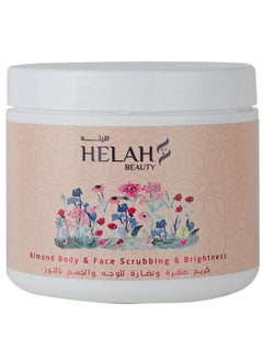 HELAH BEAUTY Almond Body & Face  Scrubbing  & Brightness 