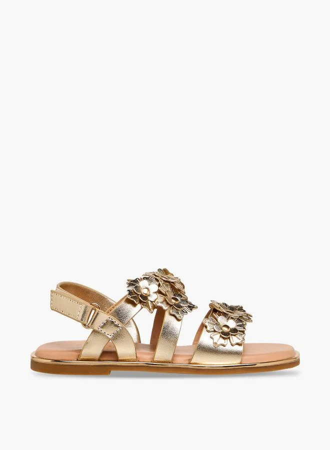 Celeste Girls Hook and Loop Strap Sandals Ramadan Collection