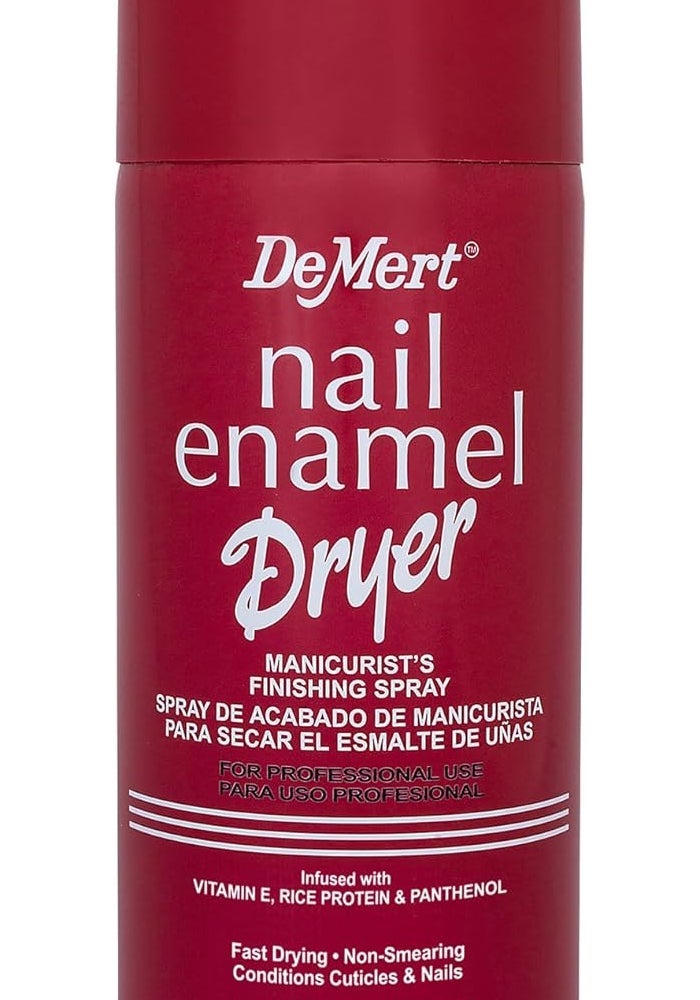 Demert Nail Enamel Dryer - Fast-Drying Finishing Spray for Manicures, 7.5 oz - Image 1
