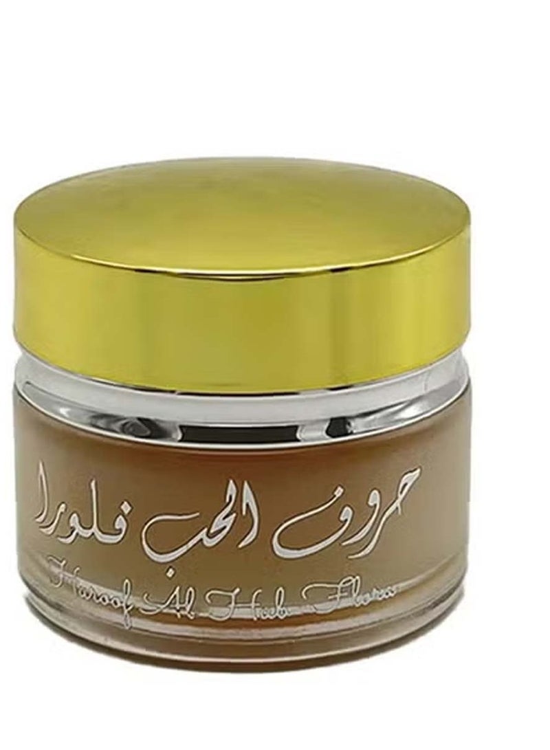 ارض الزعفران حروف الحب مخمرية جميد كريم للجسم والشعر، 20 جرام - Image 2