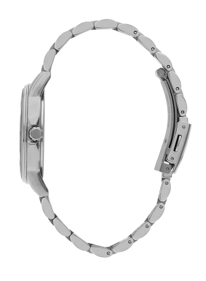 Slazenger SLAZENGER Women's Watch, Multi Function Display and Metal Strap - SL.9.2009.4.03, Silver