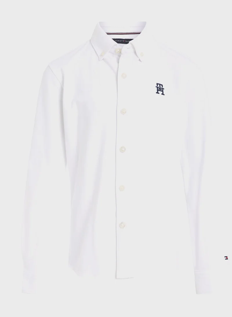 TOMMY HILFIGER Kids Monogram Shirt