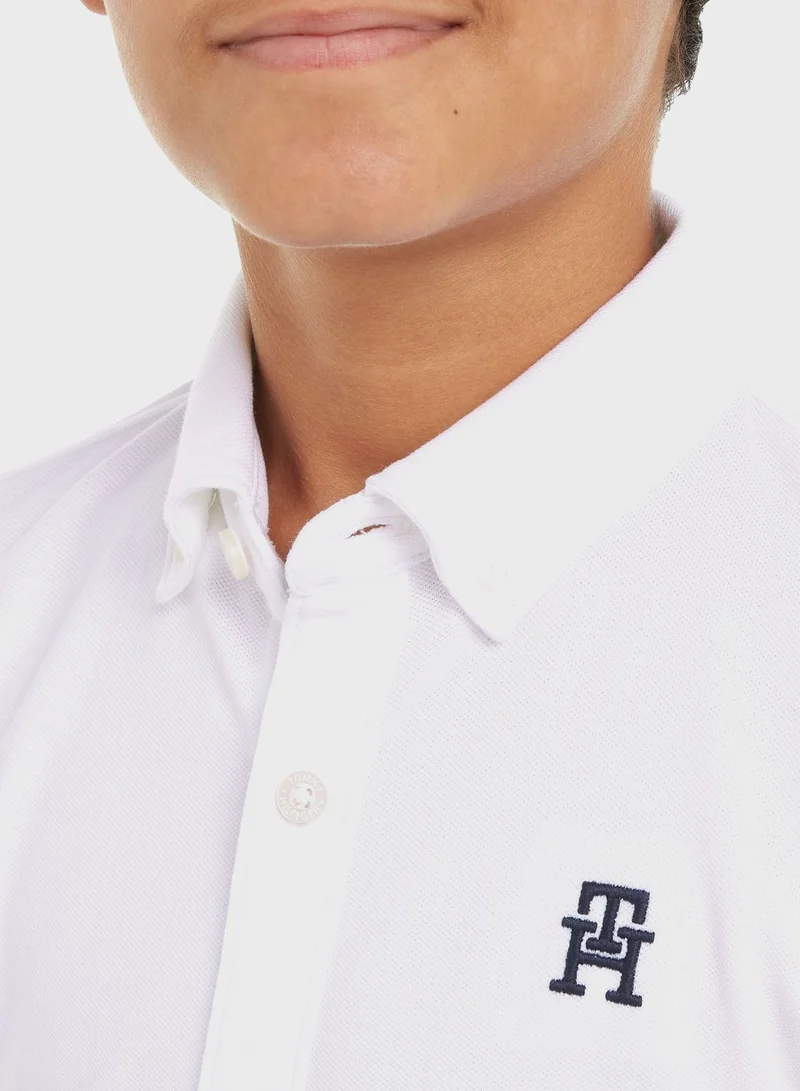 TOMMY HILFIGER Kids Monogram Shirt