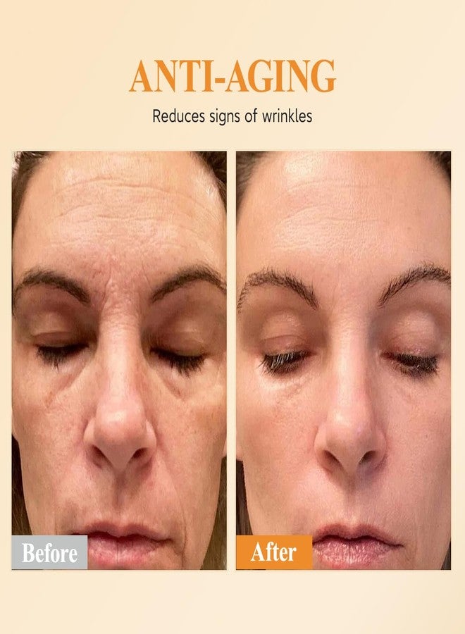 HKH Vitamin C Serum Capsules Set – 60 pcs VC for Morning - Anti-Aging & Anti-Wrinkle Skincare Face Serum - Smooth Fine Lines - Moisturize Hydrate & Firm Skin - Travel-Friendly - Image 5