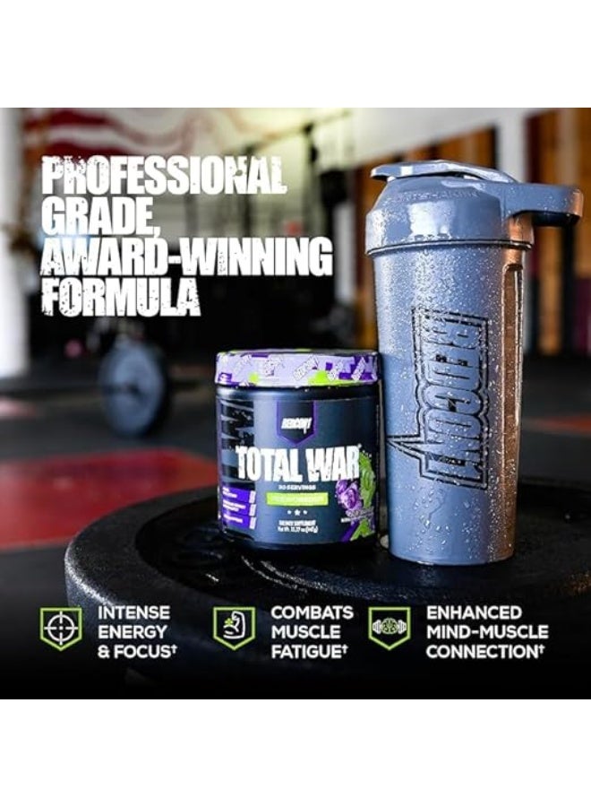Redcon1 Total War - Pre Workout, 30 Servings (Sour Gummy Bear) - Image 5