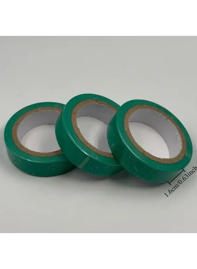 Green Electrical Insulation Tape 3 Rolls 94488inch Heavy Duty Wire Wrap Indoor Use - Image 5