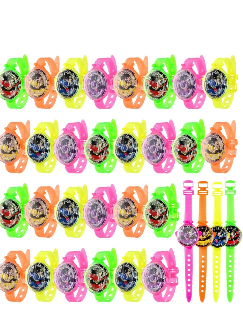 Y&D Maze Bracelets Bulk Toys, Pop Bracelet Pack for Kids 6-8, Party Favors Gifts Kids, Prizes Classroom (4 colors)  - Image 1