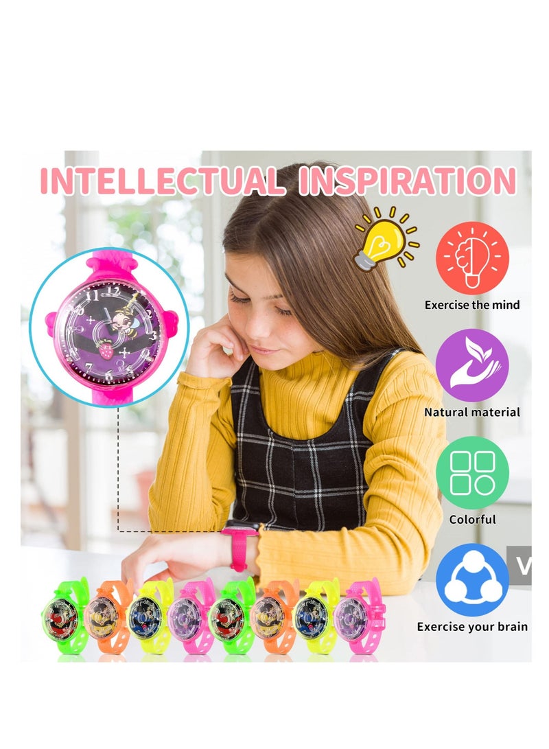 Y&D Maze Bracelets Bulk Toys, Pop Bracelet Pack for Kids 6-8, Party Favors Gifts Kids, Prizes Classroom (4 colors)  - Image 5