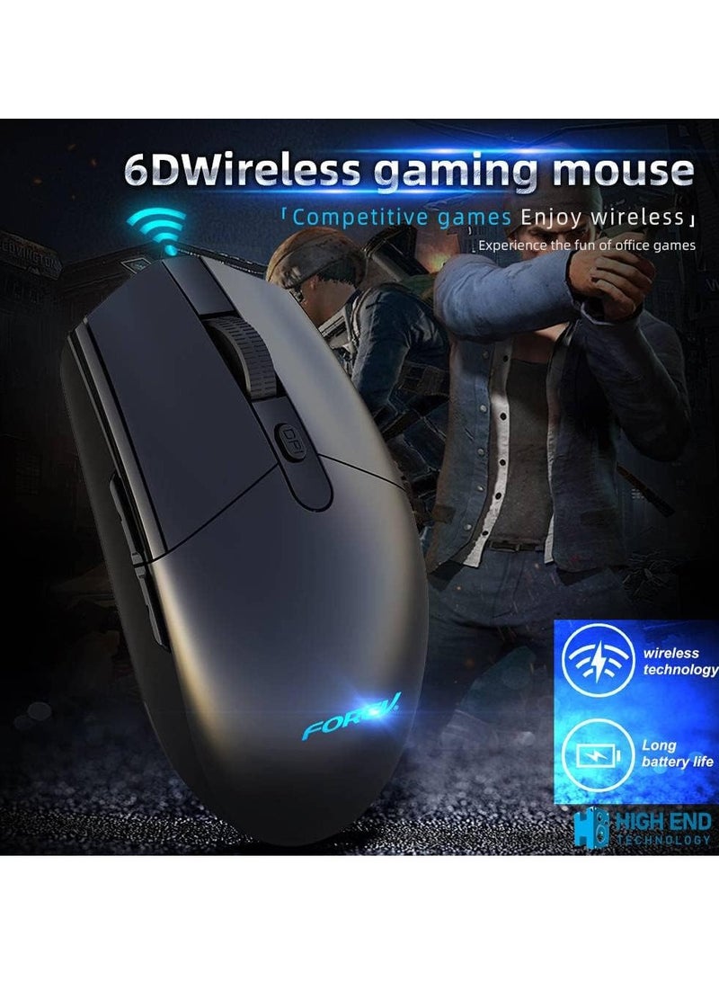 Forev V-G304 Wireless Gaming Mouse For PC | AA Battery | 2.4 GHZ with Nano USB Receiver - Image 4