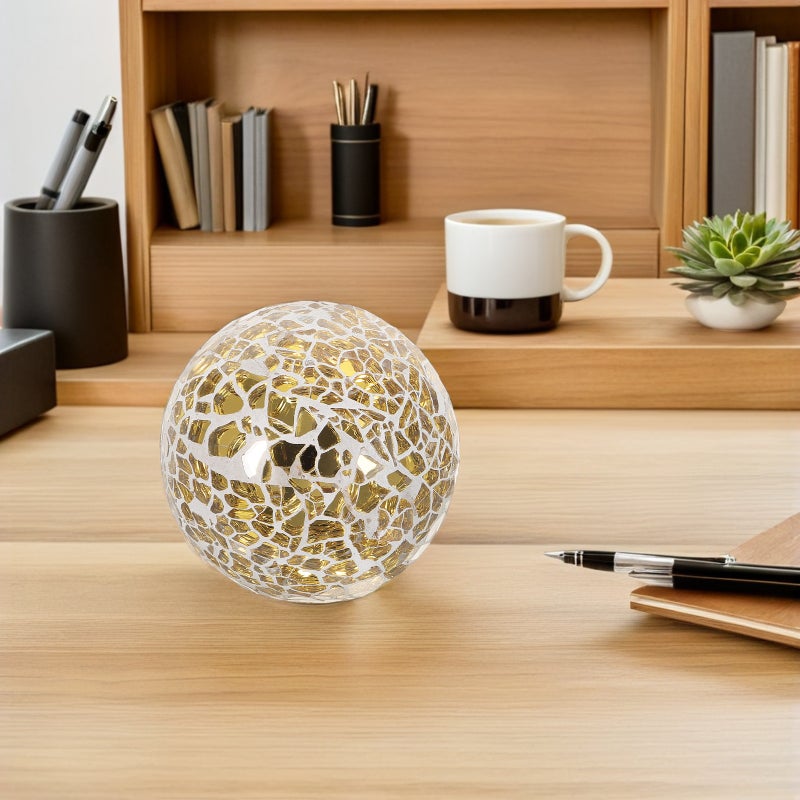 6 pcs Decorative for Bowls: Glass Centerpiece Decor - Sphere for Wedding Party Home Decoration Dining Table Ornaments - Image 3