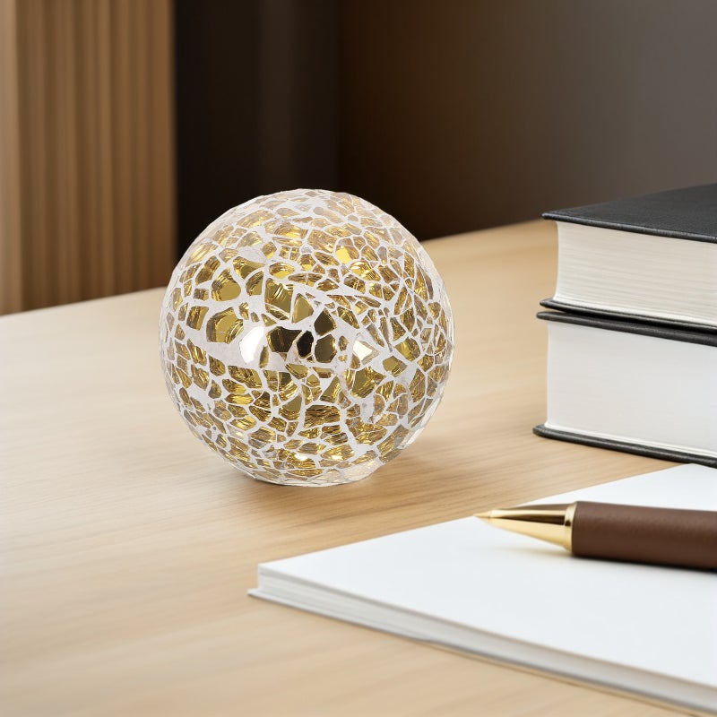 6 pcs Decorative for Bowls: Glass Centerpiece Decor - Sphere for Wedding Party Home Decoration Dining Table Ornaments - Image 4