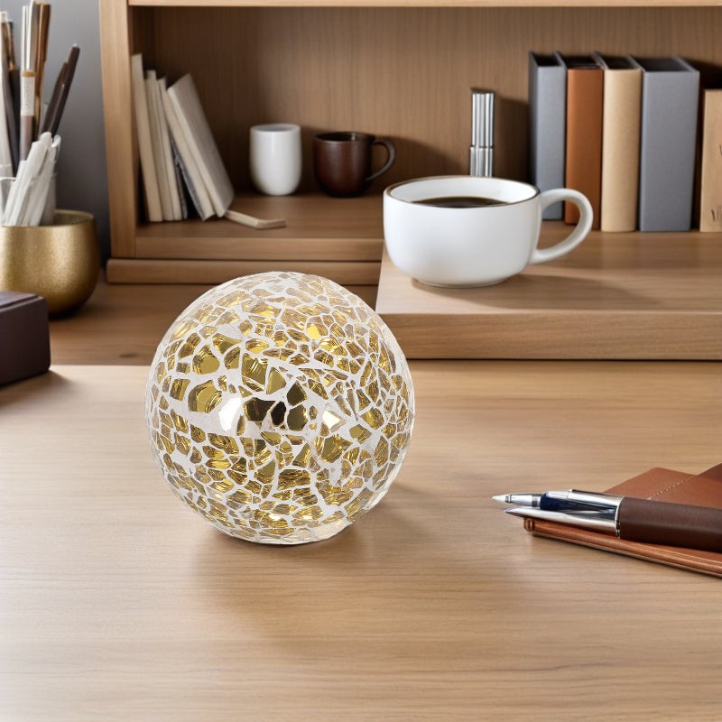 6 pcs Decorative for Bowls: Glass Centerpiece Decor - Sphere for Wedding Party Home Decoration Dining Table Ornaments - Image 2