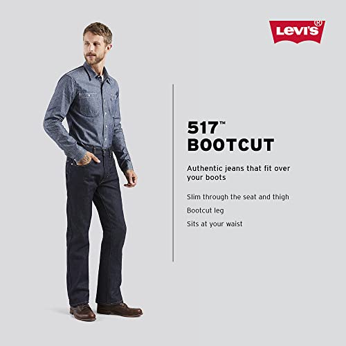 Levi's جينز ليفي للرجال 517 بقصة بوت، غسيل حجري متوسط، 32x30 - Image 3