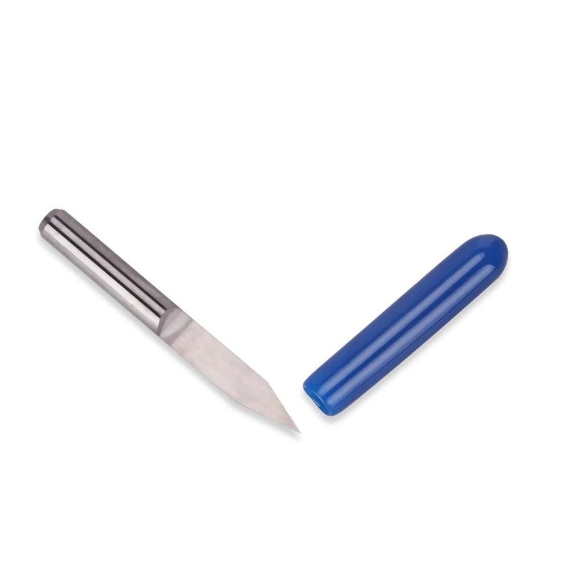Engraving Gravers 3.175 mm CNC Engraving Pen 15° Bit 0.1 mm Tip CNC Router Tools for PCB Carbide Engraving Knife for Engraving Metal Acrylic Wood PCV Engraving - Image 1