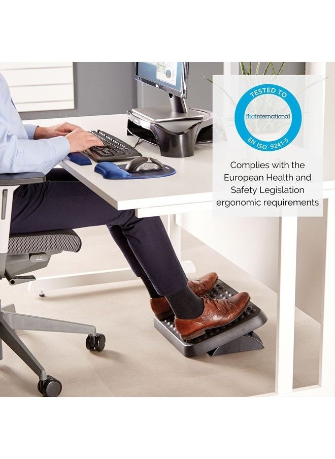 Fellowes 48121 Standard Foot Rest, Graphite  - Image 5