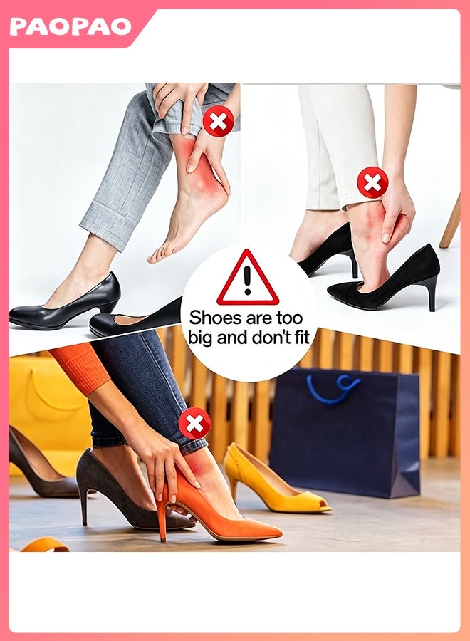 Pao pao Transparent Invisible High Heel Shoe Straps TPU Elastic Anti Loose Shoe Laces Belt Ankle Straps for High Heel - Image 4