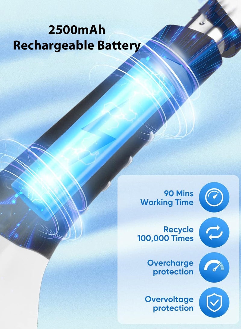 CubeG JY-9011 Electric Spin Scrubber , 2 Adjustable Speeds 9 in 1 Rechargeable Electric  Cleaning Brush, Cordless Electric Rotating Cleaning Adjustable Extended Handle, Suitable for Tiles, Bathtubs, Sinks, Walls, Bathrooms - Image 4