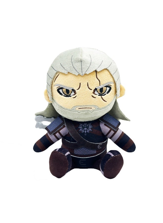 general The Witcher 3: Wild Hunt Character Doll Geralt of Rivia Plush Toy The Best Gift for Family and Friends - Image 1