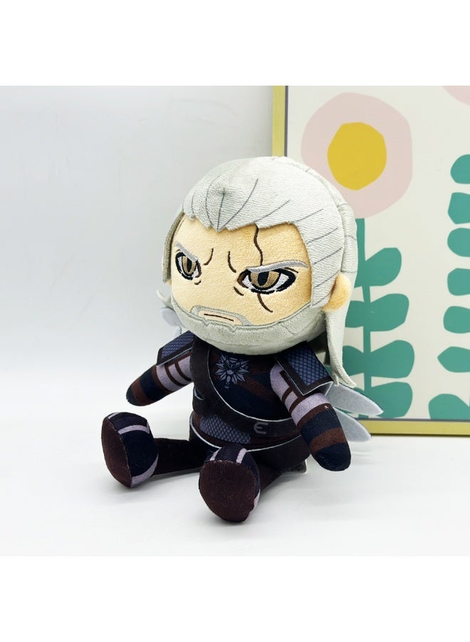 general The Witcher 3: Wild Hunt Character Doll Geralt of Rivia Plush Toy The Best Gift for Family and Friends - Image 2
