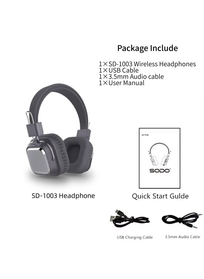SODO SD-1003 Bluetooth Wireless Headphone - Image 4