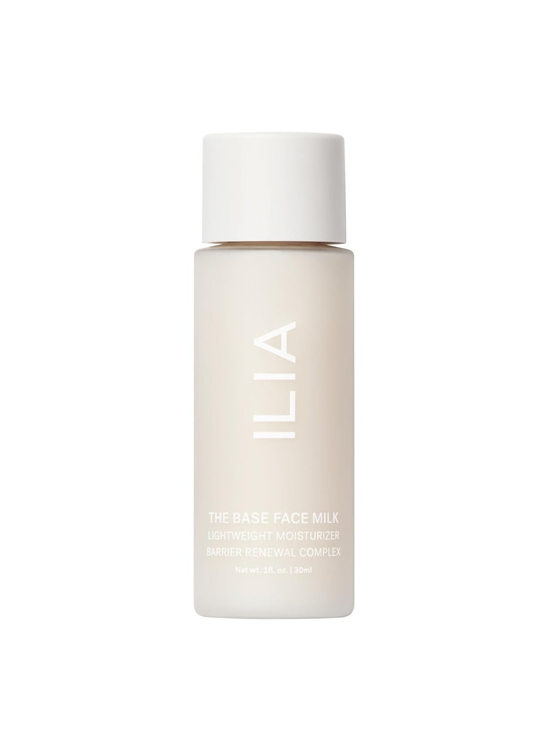 ILIA ILIA  The Base Face Milk Essence  Lightweight Moisturizer  NonToxic Vegan CrueltyFree Clean Makeup Travel Size 1 fl oz  30 ml 
