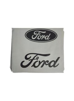 Ford High Quality Universal Car Seat Dust Dirt Protection Cover, Extra Protection For Your Seat 2 Pcs Set, Car Seat Cover, Grey  - Image 4