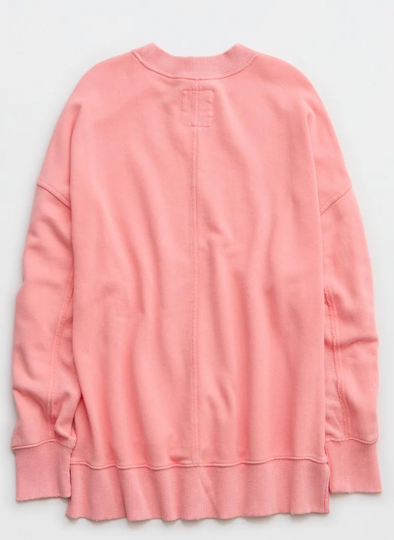 آري من امريكان ايجل Aerie Big Chill Crew Sweatshirt
