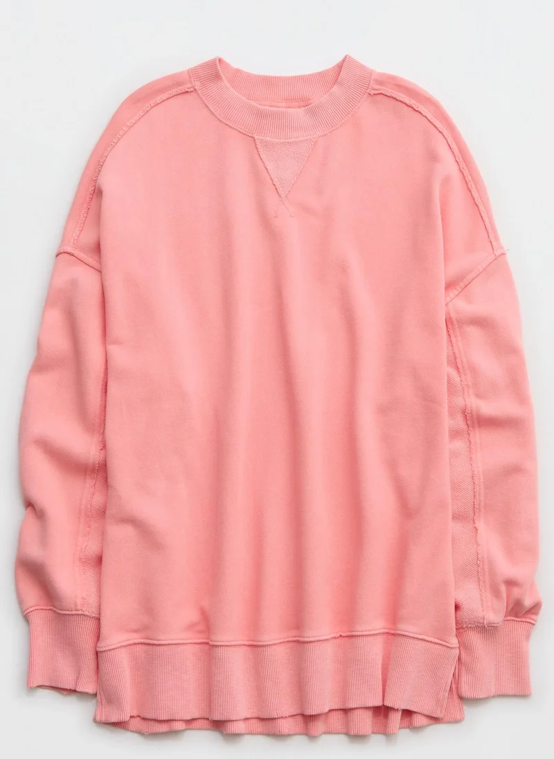 آري من امريكان ايجل Aerie Big Chill Crew Sweatshirt