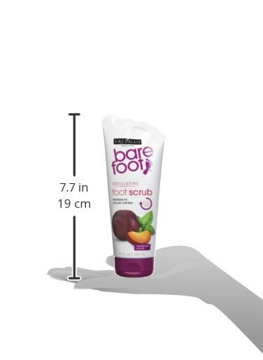 Freeman Freeman Bare Foot Exfoliating foot scrub Peppermint and Plum 53 oz  - Image 3