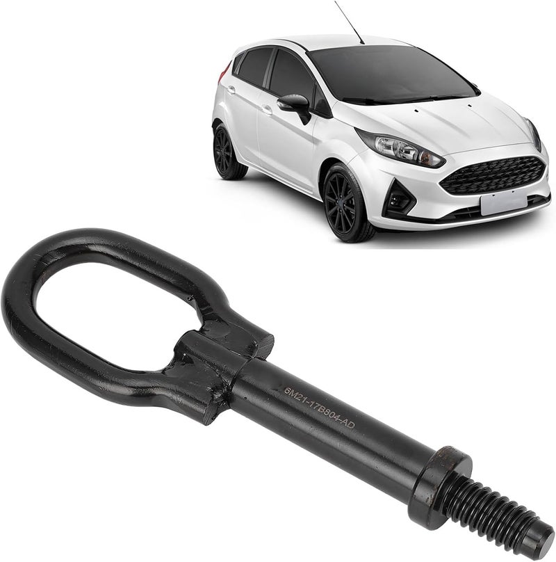ciciglow Tow Hook for Ecosport Focus Energi Mondeo, 1768868 6M2117B804AD Towing Eye Hook, Front Bumper Towing Eye Tow Hook for Car, Effective Aid in Emergencies - Image 4