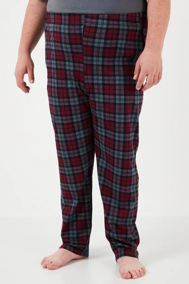 Buratti Cotton Regular Fit Plus Size Pajama Set Men's Pajama Set 6572002B