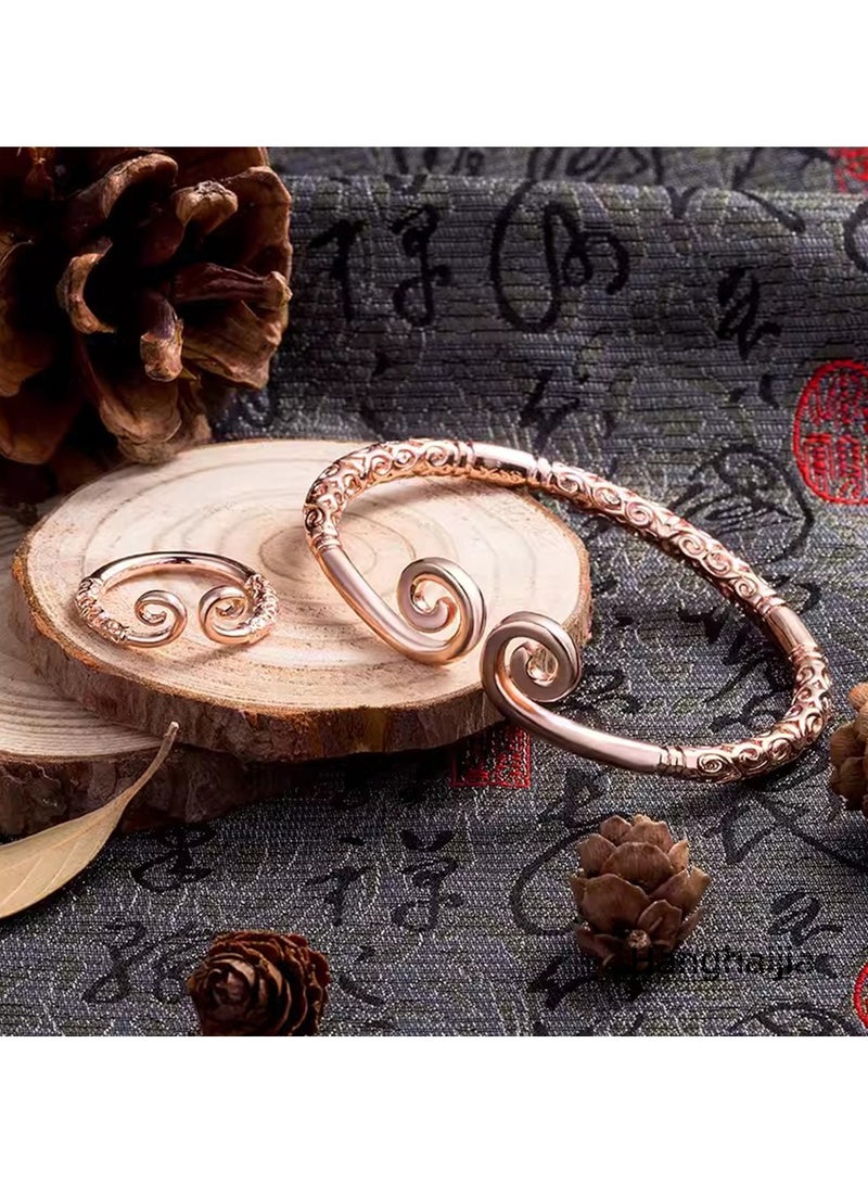 Hanghaijia Unisex Vintage Monkey King Wukong Buddhist Tightening Spell true love forever Bracelet - Image 1