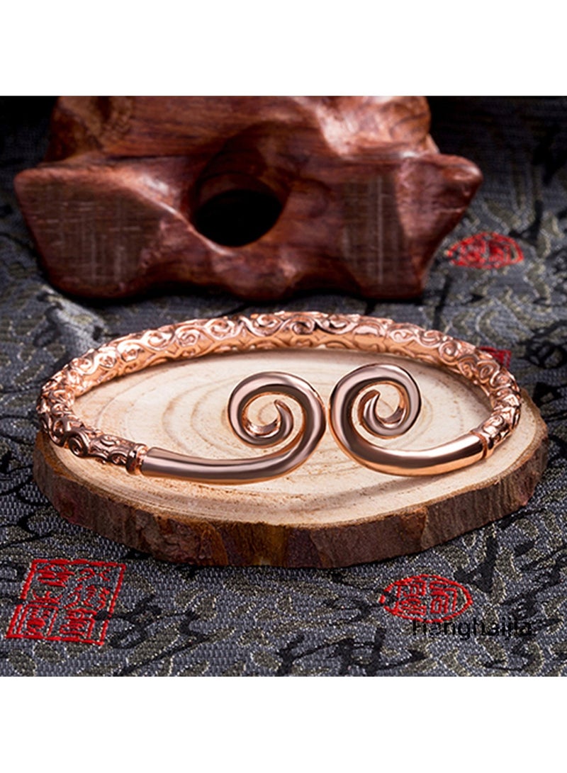 Hanghaijia Unisex Vintage Monkey King Wukong Buddhist Tightening Spell true love forever Bracelet - Image 2