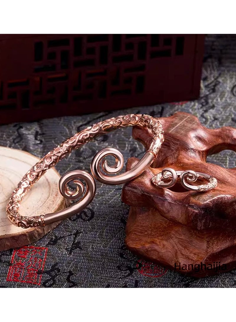 Hanghaijia Unisex Vintage Monkey King Wukong Buddhist Tightening Spell true love forever Bracelet - Image 3