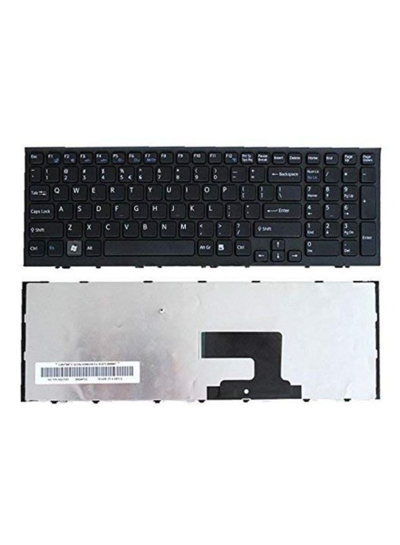 Laptop Keyboard for Sony VAIO VPC-EH Series Black