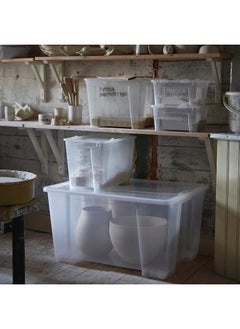 Lid For Box 55/130 L  Transparent