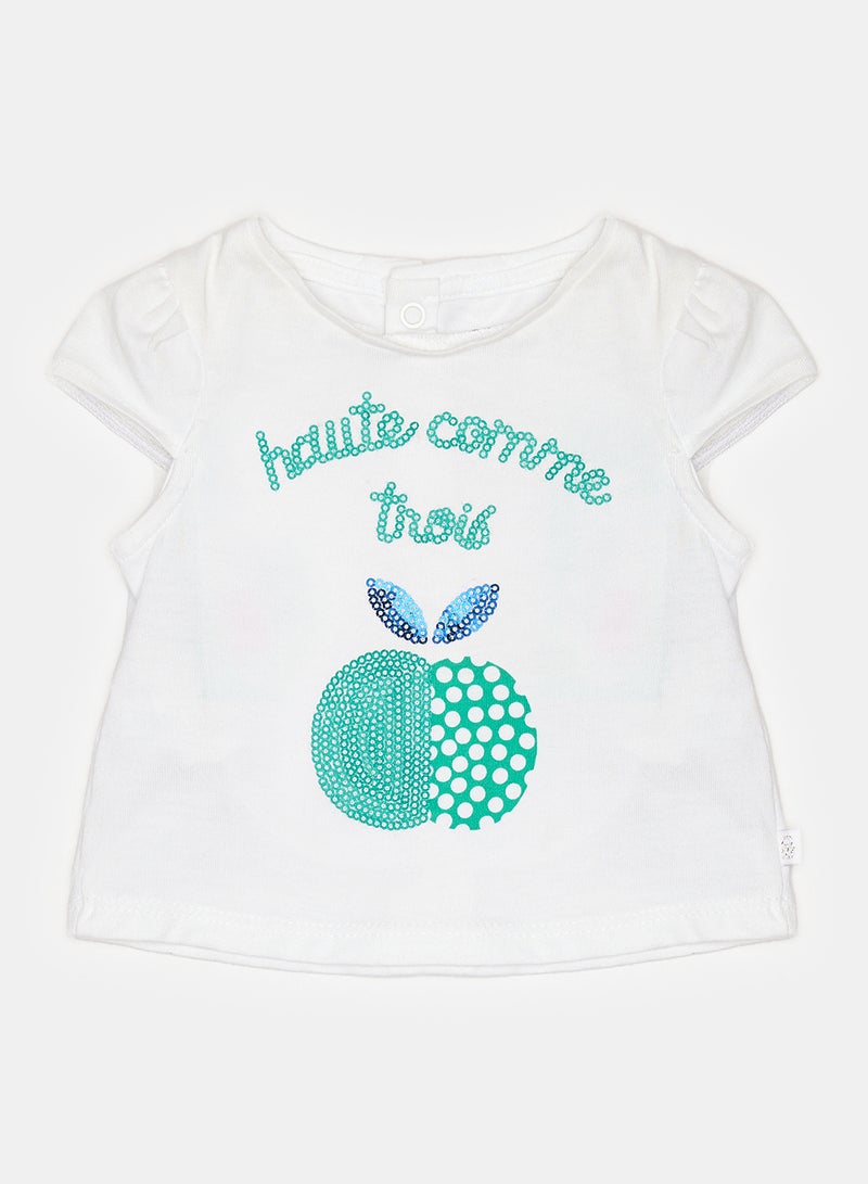 Okaidi OBaiBi By Okaidi Baby Girls Tshirt - Image 1