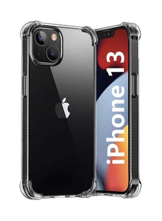 HD Shockproof Airbag Back Case with 4 Corners Bumper Protection for iPhone 13 Clear - pzsku/Z687D06E27EEE1E5E1E67Z/45/_/1647864126/ef6a790c-ab11-4be3-be3d-762671a8591c