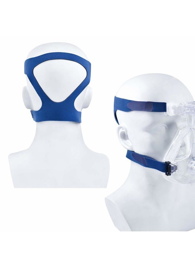 ItAll 2Pack CPAP Headgear Strap for Resmed Mask, Universal Replacement Headgear Strap for Most Resmed Mask, Comfortable and Elasticity for Achieving Good Seal, Blue - Image 1