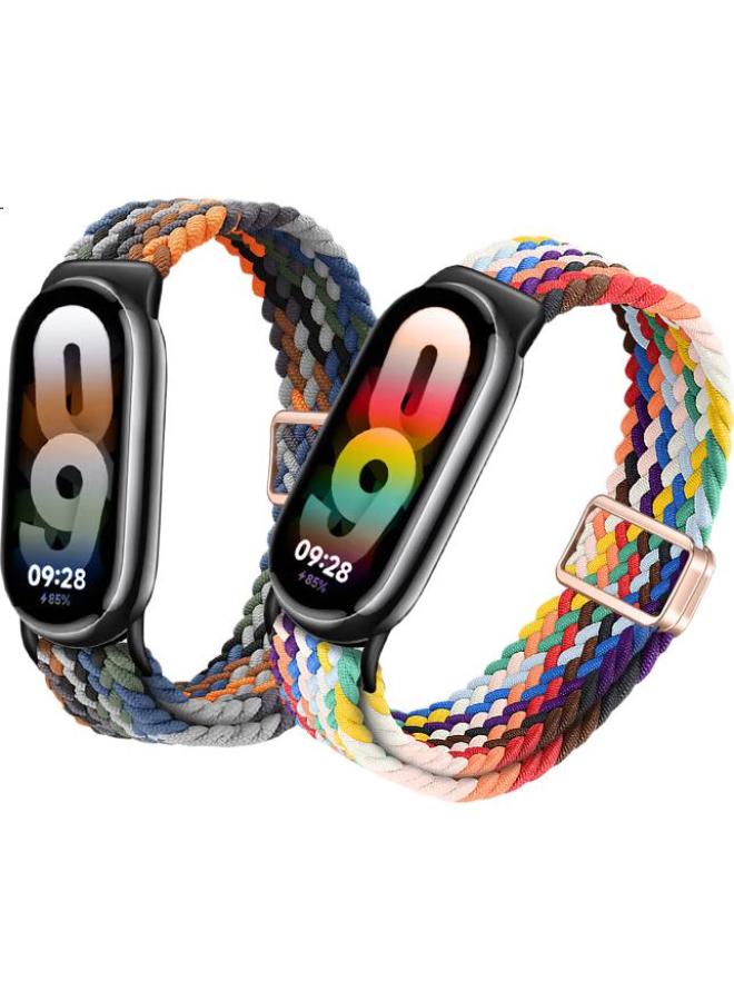 Bing Hong Binghong Nylon Magnetic Buckle Wristband For Xiaomi Mi Band 9/8/Nfc - Black - Image 3