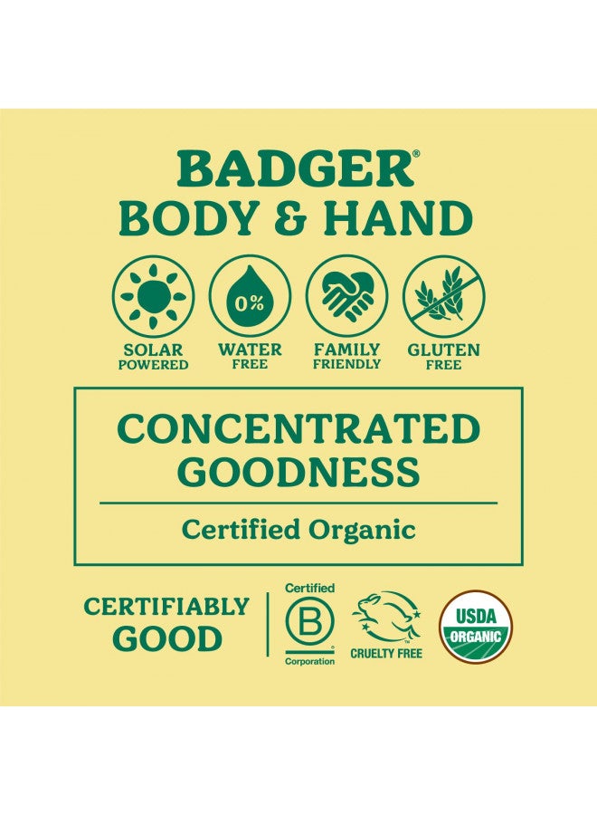 Badger Badger - Hardworking Hands Healing Balm, Aloe Vera & Wintergreen, Working Hand Balm, Balm, for Dry Hands, Hand Moisturizer Balm, Certified Organic Hand Balm, Hand Repair Balm, 2 oz - Image 4